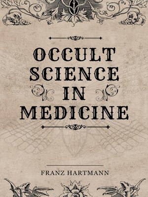 cover image of Occult Science in Medicine